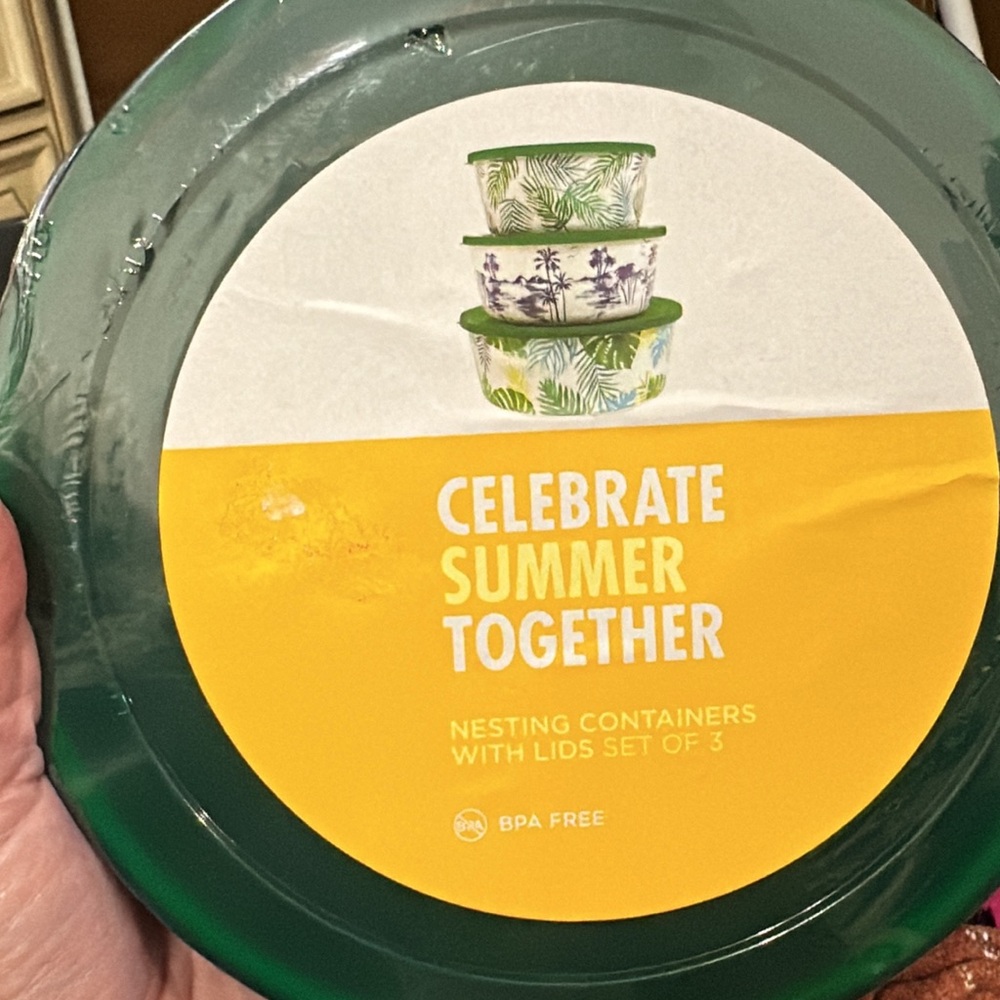 Nesting Containers Set - Green